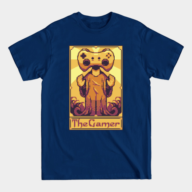 Discover Gamer Pixel Tarot-Karte Controller Gaming - Games - T-Shirt