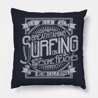 Breathtaking  Surfing Pillow