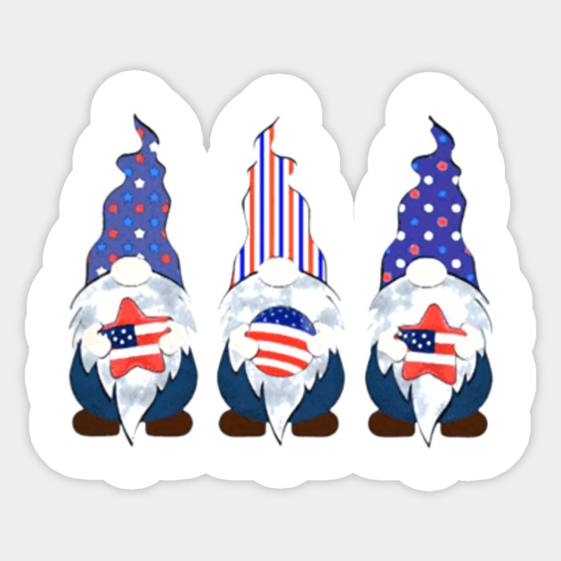 Gnomes America Happy 4th July Independence Day Shirt Gnomes