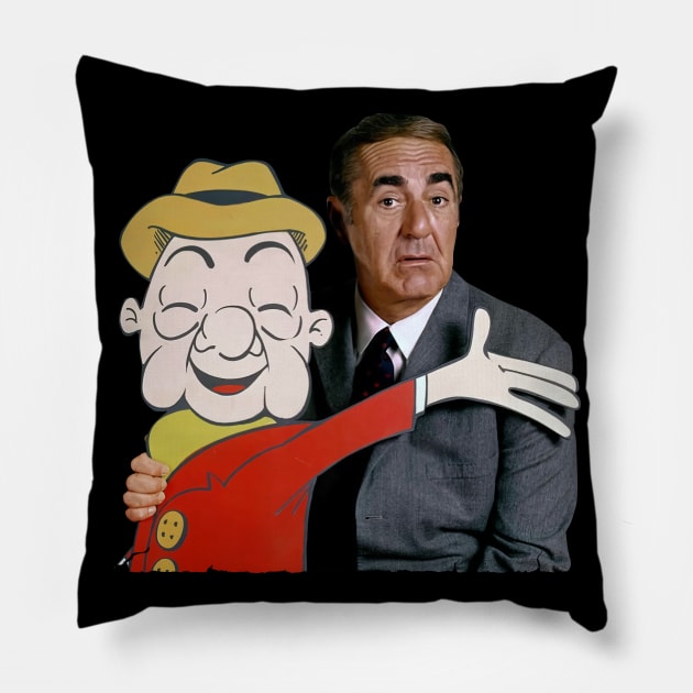 Mr Magoo Style Pillow by jandamuda99