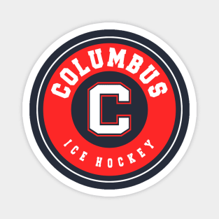 Columbus ice hockey Magnet