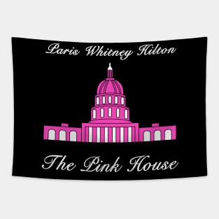 Paris Whitney Hilton The Pink House Tapestry