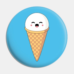 Happy Ice Cream Pin