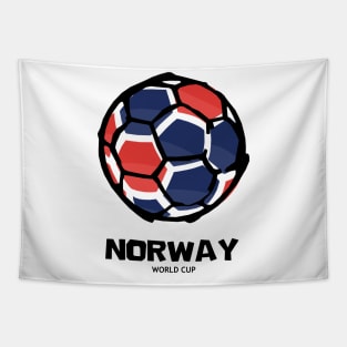 Norway Football Country Flag Tapestry