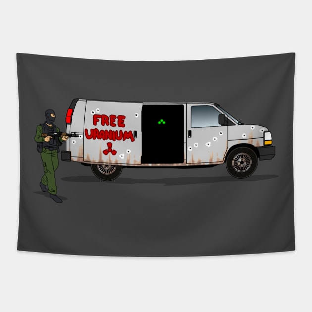 Sam Fisher's Van Tapestry by CCDesign