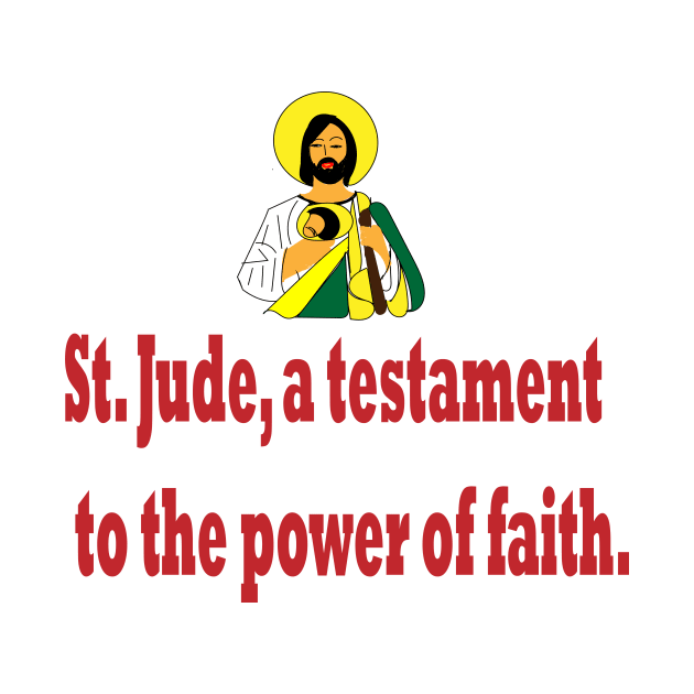 St. Jude is a testament to the power of faith. by FlorenceFashionstyle