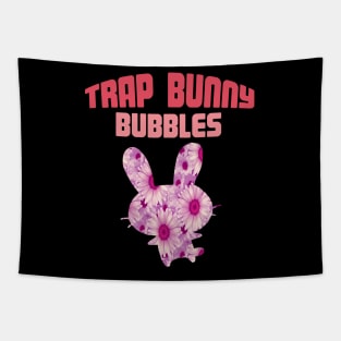 Trap Bunny Bubbles - Rare Vaporwave Aesthetic Tapestry