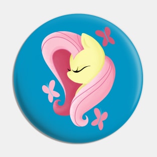 Pony Portraits - Fluttershy Pin