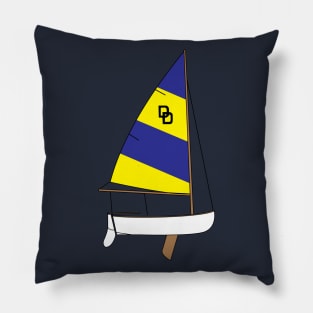 Dyer Dhow Sailboat Pillow