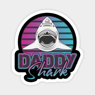 Daddy Shark - Fun Swimming & Ocean Design Magnet