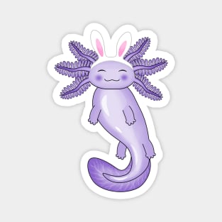 Cute Easter Axolotl Magnet