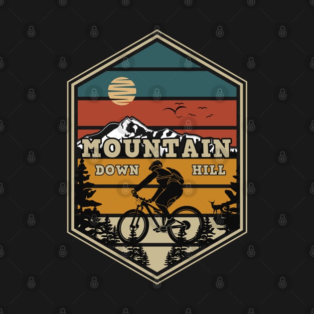 Mountain down hill by Mako Design 