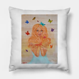 The Queen of the Fairies Pillow