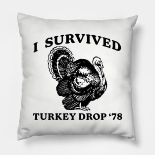 Turkey Drop Pillow