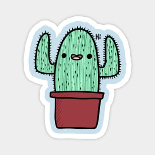 Happy cactus Magnet