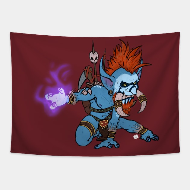 The Chieftain Tapestry by SilverSoo