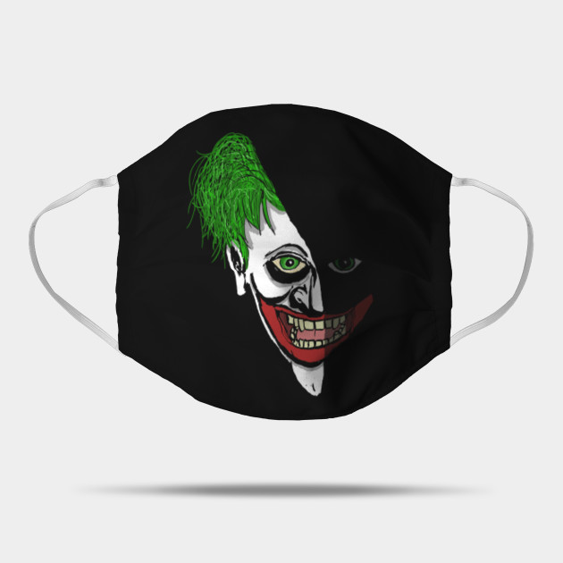 Laughing In The Shadows The Joker Maska Teepublic Pl