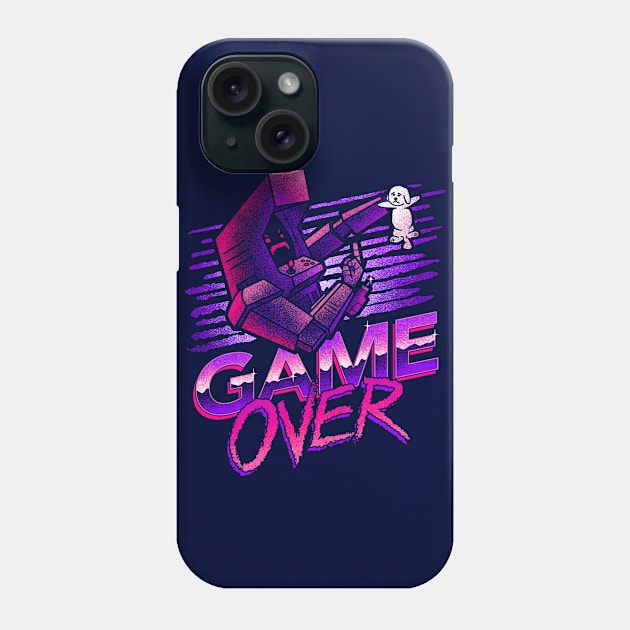 Game Over Phone Case by CoryFreemanDesign