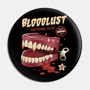 Wind-Up Killer Teeth Pin