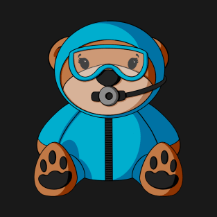 Scuba Diver Teddy Bear T-Shirt