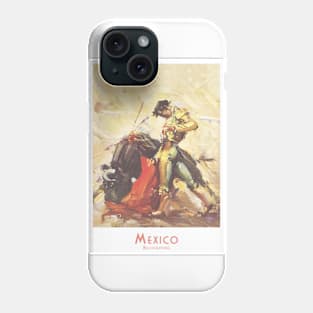 Mexican Matador in Action Phone Case