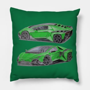 Lamborghini Pillow