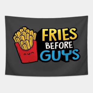 Fries Before Guys Tapestry