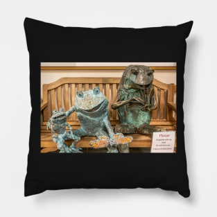 Frog Family Pillow