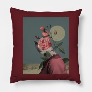 A Rose Inside Pillow