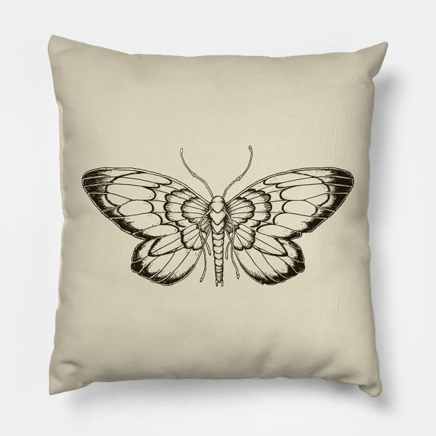 butterfly Pillow by doddie