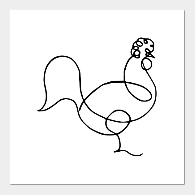 Picasso S Rooster Picasso Posters And Art Prints Teepublic