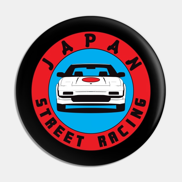 Japan Street Racing JDM Tuning Red Birthday Gift Shirt Pin by KAOZ