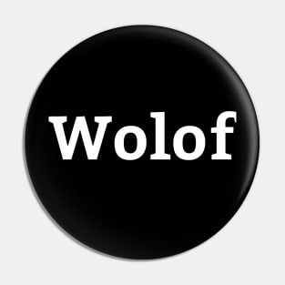 Wolof Pin