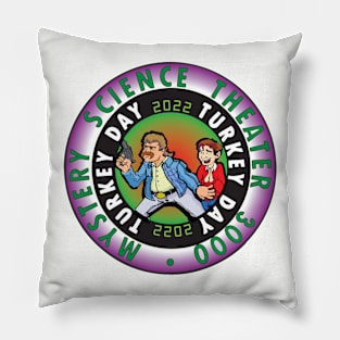 MST3K Turkey Day 2022 Rowsdower variant Pillow