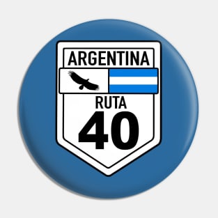 Argentina Ruta 40 Pin