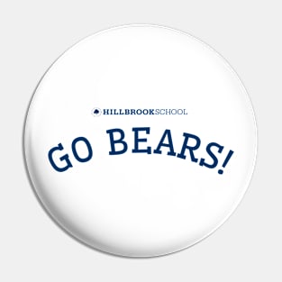 Blue Bears Logo Pin