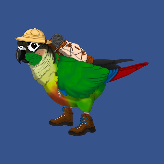 Adventure Conure by ChaneyAtelier