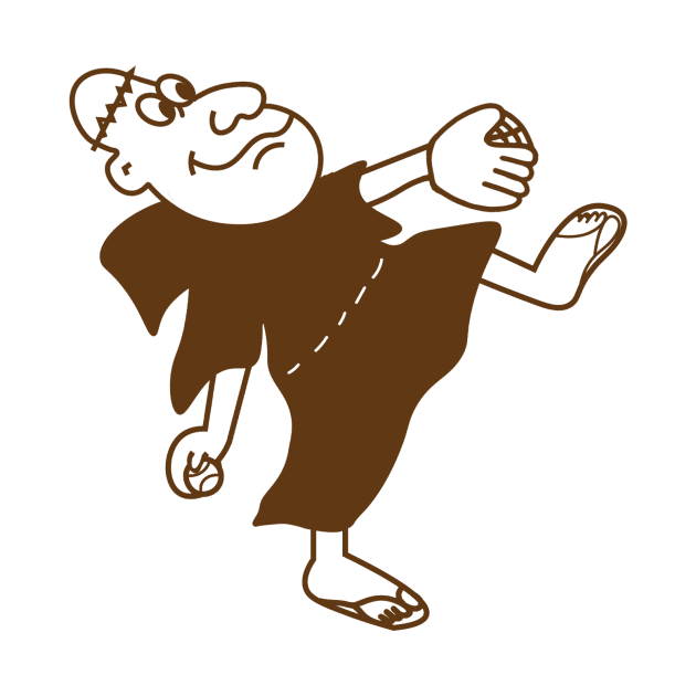 Pitching Friar by StickyHenderson