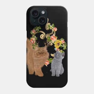 Cute little fantasy kitten Phone Case