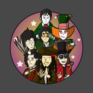 Johnny Depp Collage T-Shirt