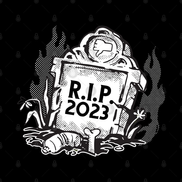 R.I.P. 2023 Funny New year by XYDstore