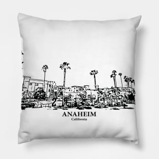 Anaheim - California Pillow