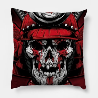 Skull Samurai Pillow