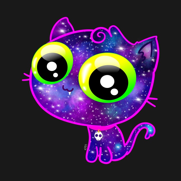 Galaxy Cat by Toni Tees