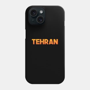 Tehran - Simple Phone Case