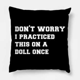 Funny Nurse Training Gift Pillow