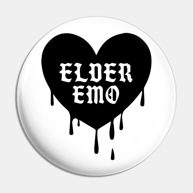 Elder Emo Pin by Capricorn Jones