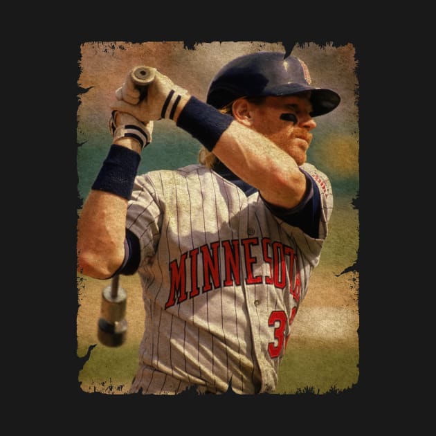 Dan Gladden in Minnesota Twins by SOEKAMPTI