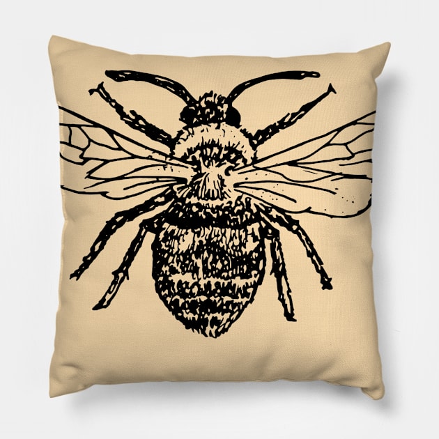 Save the Bees Pillow by LiciaMarie