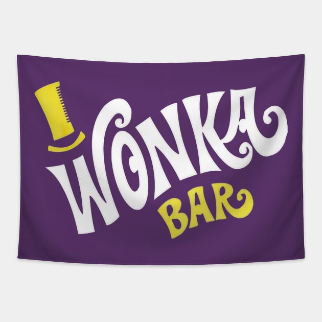 Wonka Bar Tapestry by offsetvinylfilm